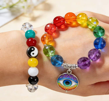 Eastern Feng Shui × Western Chakra · Dual Energy DIY Bracelet