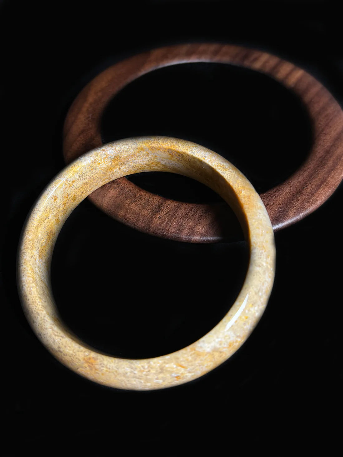Chrysanthemum Stone Bangle